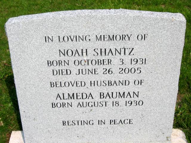 Shantz, Noah M. (1931 - 2005)