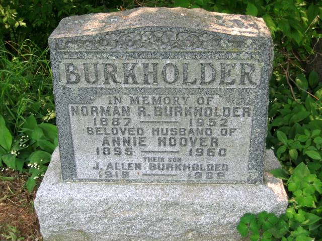 Burkholder, Norman R. (1887 - 1952)