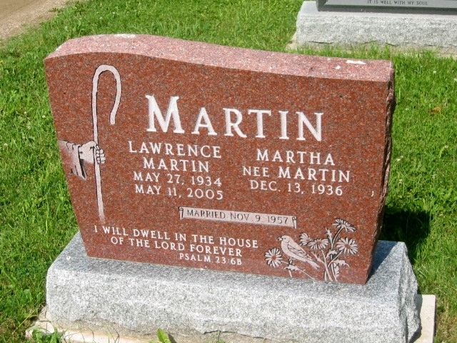 Martin, Lawrence (1934 - 2005)