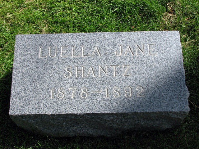 Shantz, Luella Jane (1878 - 1893)