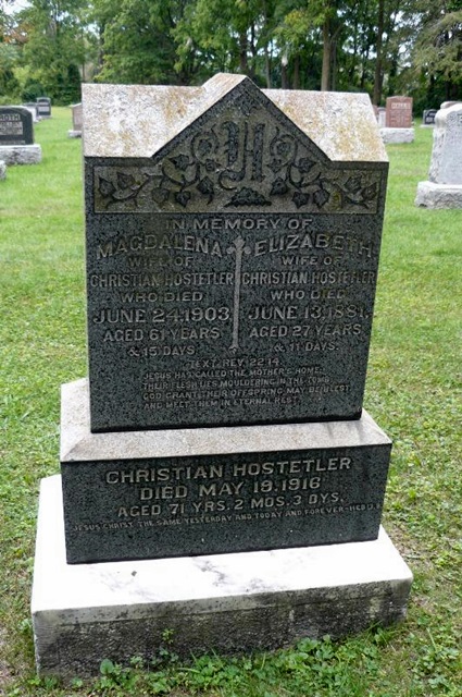 Hostetler, Christian (1845 - 1916)