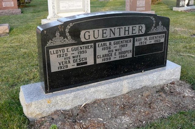 Guenther, Earl Rannie (1896 - 1989)