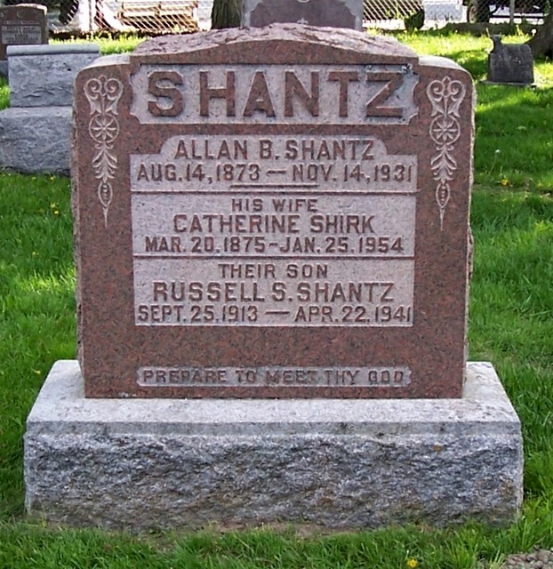 Shantz, Allan B. (1873 - 1931)