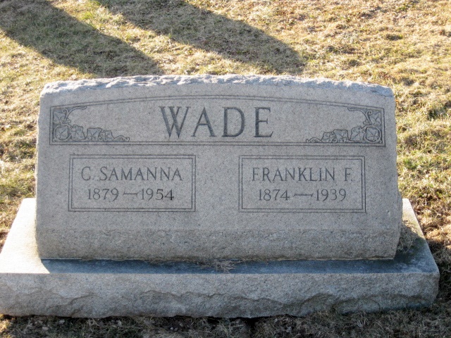 Wade, Franklin F. (1874 - 1939)