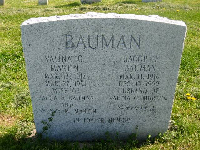Bauman, Jacob F. (1910 - 1960)