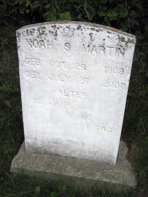 Martin, Noah S. (1909 - 2000)