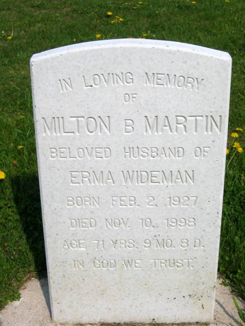 Martin, Milton B. (1927 - 1998)