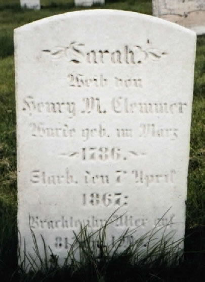 Bergey, Sarah H. (1786 - 1866)