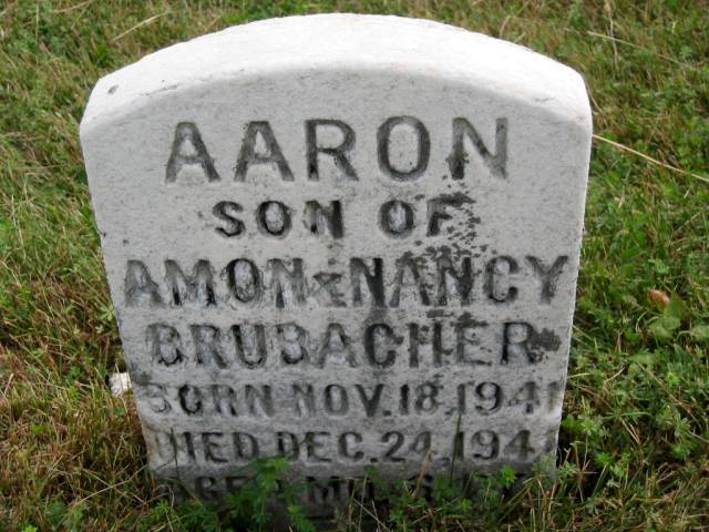 Brubacher, Aaron (1941 - 1941)