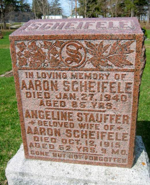 Scheifele, Aaron (1855 - 1940)