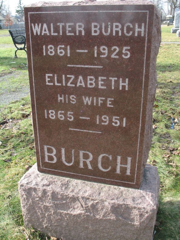 Burch, Walter (1861 - 1925)
