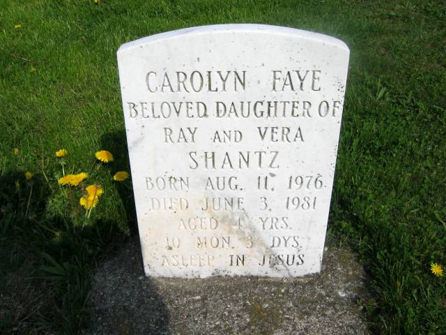 Shantz, Carolyn Faye (1976 - 1981)
