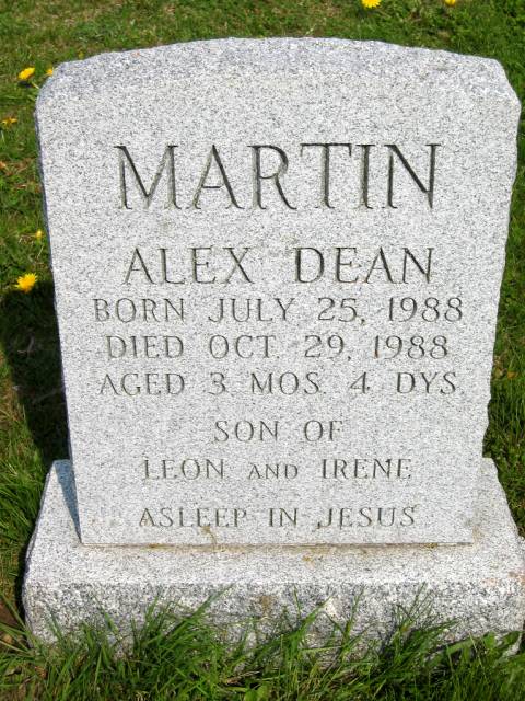 Martin, Alex Dean (1988 - 1988)