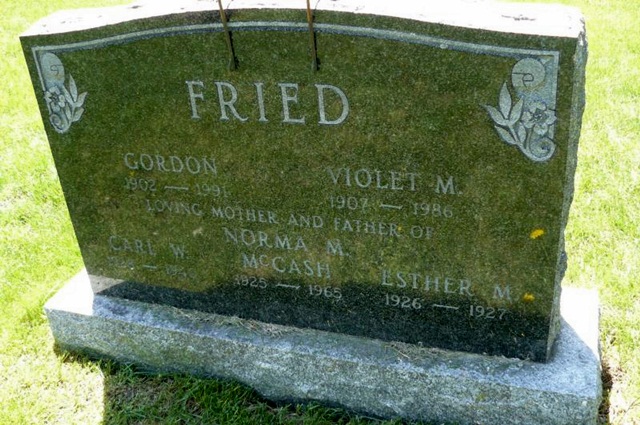 Fried, Gordon (1902 - 1991)