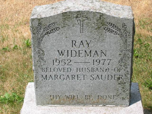 Wideman, Ray E. (1952 - 1977)
