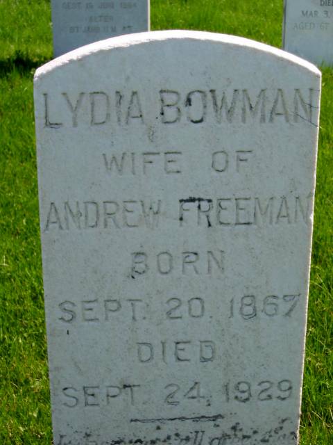 Bowman, Lydia B. (1867 - 1929)