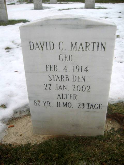 Martin, David C. (1914 - 2002)
