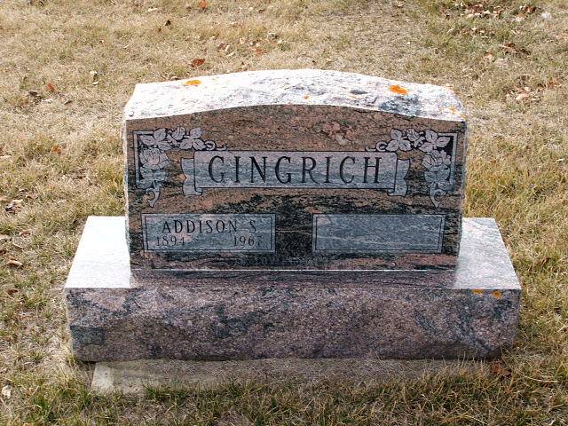 Gingrich, Addison S. (1894 - 1967)