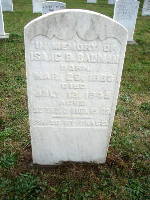 Bauman, Isaac B. (1893 - 1945)