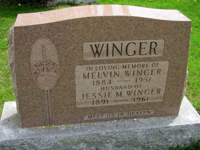 Winger, Melvin (1884 - 1951)