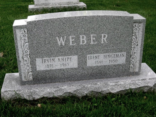 Weber, Irvin Knipe (1891 - 1965)